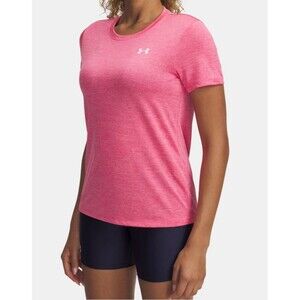 NWT Women's underarmour heatgear size XS shirt  Pink Tee 1277206